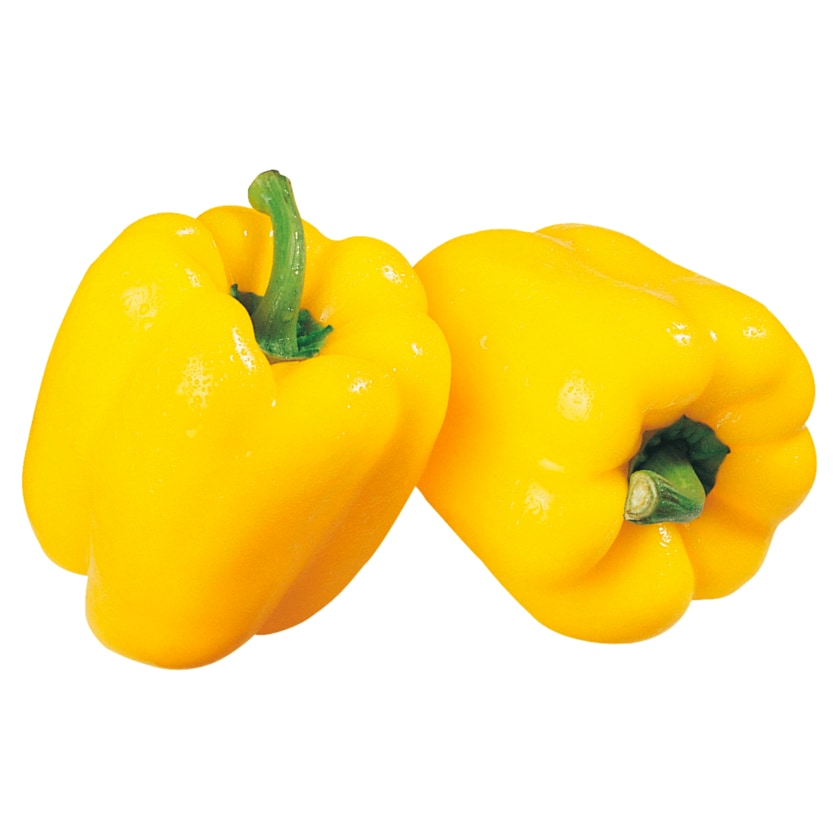 Gelbe Paprika aus der Region